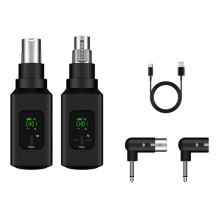 Convertidor de Micrófono Inalámbrico Profesional Sistema Inalámbrico para Guitarra Transmisor y Receptor XLR Micrófono Dinámico B