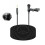 Microfono Lavalier da 3,5 mm + Copertura Antivento Microfono Lavalier Clip- Microfoni con Asola Esterna per Microfono per  1,5 M 1
