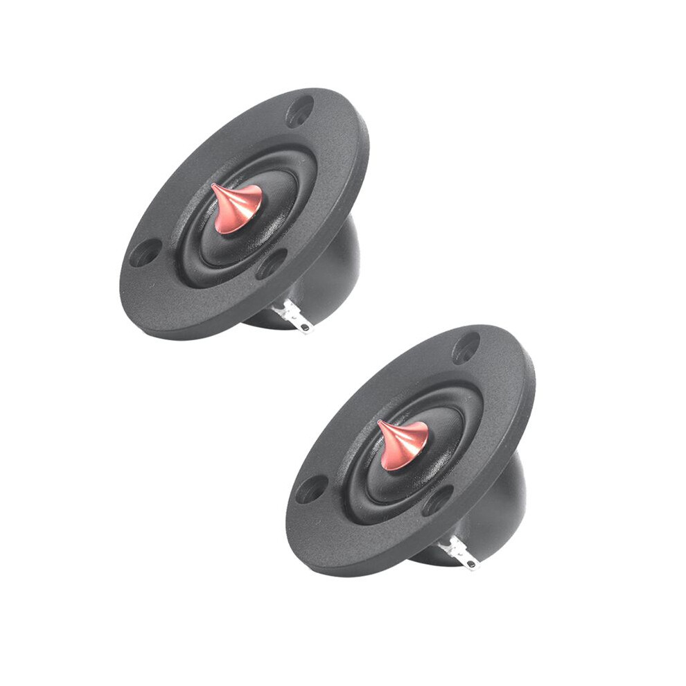 2Pcs 2 Inch Dome Tweeter Speaker Unit Chinese Silk Diaphragm Neodymium Treble Car Home Theater 4Ohm 4713191141075