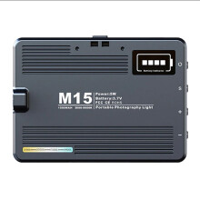 Pocket Light RGB Full Color  Photography Light LED Outdoor Live Broadcast Fill Light Soft Light Video Light, M15