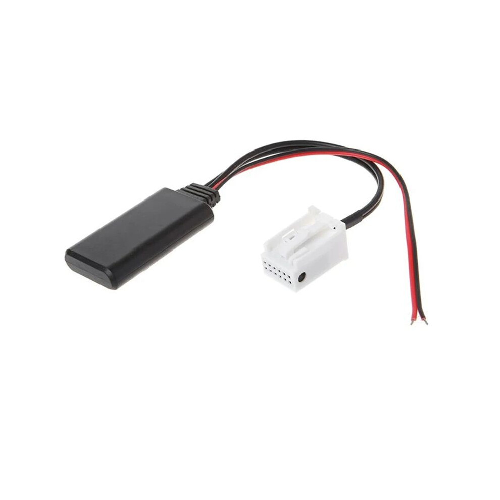 12Pin Module Wireless Car Radio Stereo Music Aux Cable Adapter For 307 408 508 Receiver 4711262702316