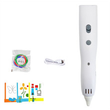 3D Children'S Three-Dimensional Graffiti Pen,3D Drawing Pen,PCL Consumables,3D Painting Pen for Kids DIY Art & Education
