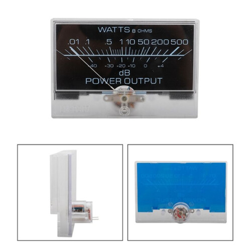 12-16V VU Meter Analog Panel Audios Level Meter  Backlights No Need Driver for Power Amplifier Digital Power Meter 2