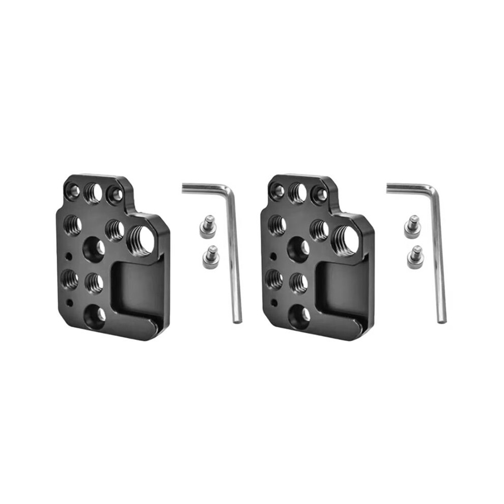 2 Pcs Stabilizer Extension Plate For Ronin Rs3/Rs2/Rsc2/Sc/S Gimbal Stabilizer Extension 1/4 3/8Inch Hole Cold Shoe 4713933432652