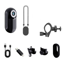Camera 1080P HD 0.96 Inch Screen Action Camcorder Bodycam Digital Video Audio Recorder Black