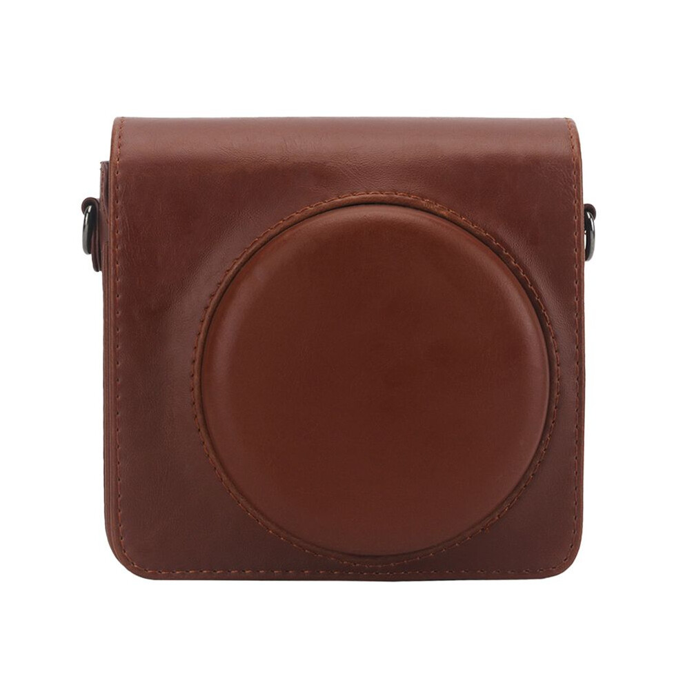 Pu Camera Case For Instax Square Sq40 Sq1 - Magnetic Buckle Adjustable Shoulder Strap Protective Storage Bag B 4711899773680