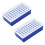 2X Labor Kunststoff 50 Loecher 1,5 Ml Staender Halter Box 1