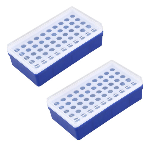 2X Labor Kunststoff 50 Loecher 1,5 Ml Staender Halter Box