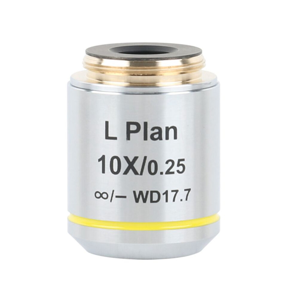 Long Working Distance Metallurgical Microscope Plan Achromatic Objective Lens Rms Thread Interface 10X 4711734956452