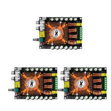 3 Szt. TDA7498E 2.0 Moduł Stereo HIFI 160W X 2 Płytka Wzmacniacza Mocy Wysokiej Mocy Cyfrowej Obsługująca BTL 220W z Wentylatorem Chłodzącym