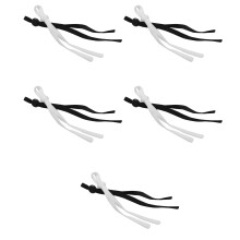 500 Pcs Sewing Elastic Band Cord with Adjustable Buckle Stretchy Mask Earloop Lanyard Earmuff Rope DIY Making Supplies