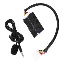 Car Radio Audio Adapter AUX Cable for Camry Audio Microphone Handsfree Music Interface Disc Box