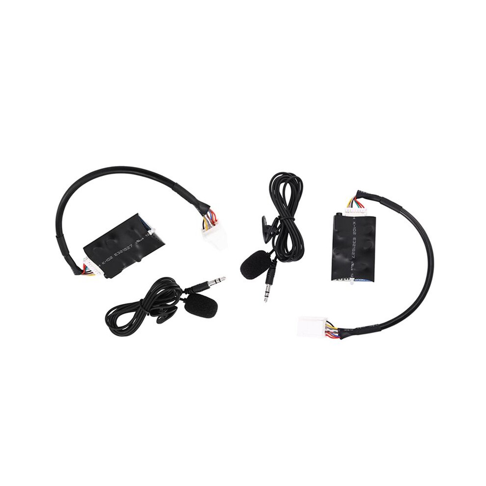 2Set Radio Audio Adapter Aux Cable For Camry Rav4 Microphone Handsfree Music Interface Disc Box 4711174074396