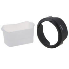 Flash Diffuser Softbox for Speedlite YN-568 EX Flash Diffuser & EW-54 Camera Lens Hood for M EF-M 18-55mm