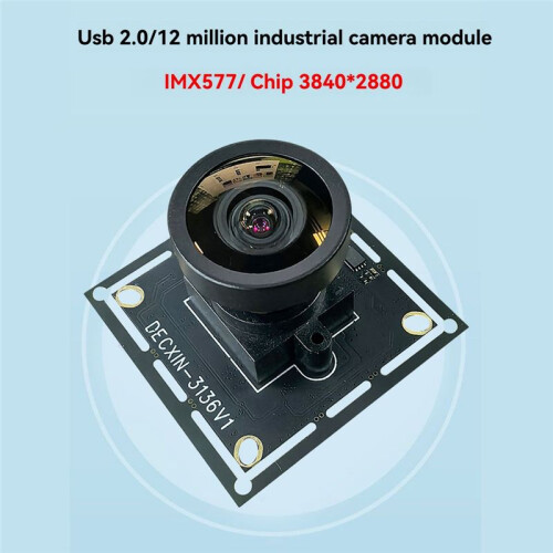 12MP IMX577 USB 2.0 Camera Module 150 Distortion-Free 4K/30fps Wide-Angle for Video Conferencing Face Recognition 1