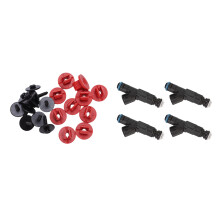 20 Pcs Engine Undertray Cover Clips Bottom Cover Shield Guard & 4 Pcs Fuel Injectors