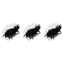 300 Pcs Sewing Elastic Band Cord with Adjustable Buckle Stretchy Mask Earloop Lanyard Earmuff Rope DIY Making Supplies