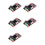 5X Placa AMP Estéreo Do Módulo Amplificador Digital de Canal Duplo TDA7492 50Wx2 com Receptor e Microfone CSR8635  V4.0 1