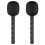 2X Interview Microphone Adapter with Windshield Foam for  GO II for  Mic 1 2 Wireless Lavalier Microphone 2