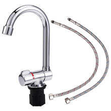 Torneira Dobrável RV Universal para Carro, Caravana, RV, Rotação de 360, Misturador de Água Fria e Quente, Torneira de Água, 1/2