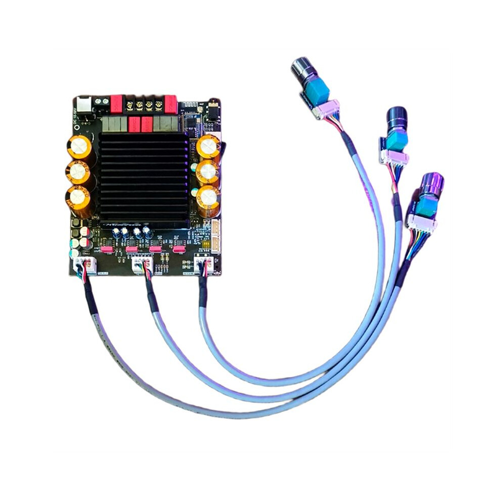 New 3002Tpro Qcc3034 Digital Power Amplifier Board 2.0 Channel Aptx Lossless 300W+300W A Black 6132050874127