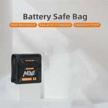 Flight Battery Safe Bag for 5 Pro Can Hold 2 Batteries Drone LiPo Battery Safe Explosion-Proof Protective Bag