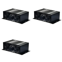 3X Eindversterker FM-Radio Miniversterker 400W Hifi Hifi Audio Eindversterker Audioversterker Ak170 Audioversterker