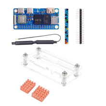 Para Orange Pi Zero 2W Placa de Desenvolvimento 4G RAM + Dissipador de Calor + Estojo DDR4 PC H618 WiFi5 Bluetooth5.0 Suporte 4K 60FPS