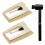 2Pcs Record Player Needles Replacement with Stylus Cleaning Brush Kit,Record Player Needle Stylus for ,Turntables 1