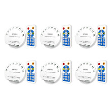 6X SP608E WS2812B Music Controller 8 CH Signal Output WS2811 WS2815 LED Light Strip Built in Mic IOS Android