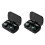 2X Wireless Headset Tws  V5.1 LED Display Stereo  Earbud Headset with Microphone Hands-Free Headset,Black 1