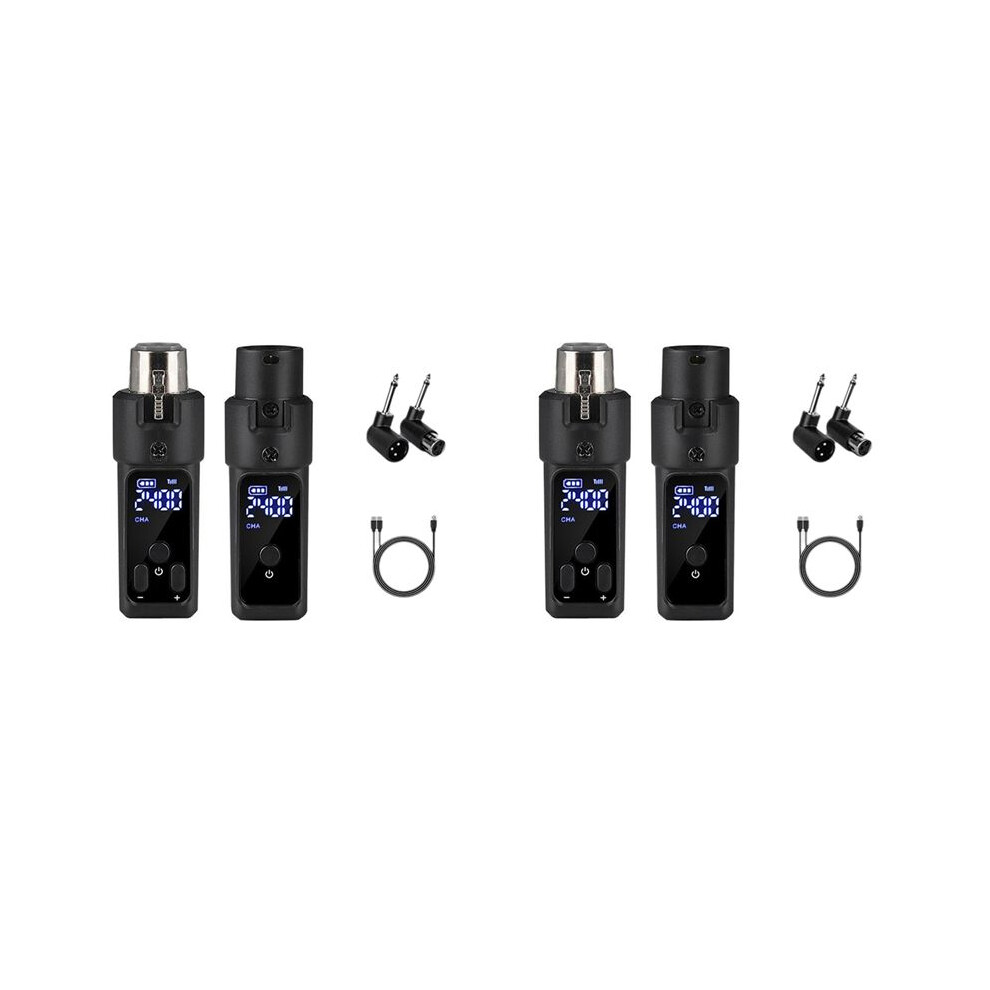 2X Uhf Wireless Microphone Converter Xlr Rechargeable Transmitter & Receiver Microphone For 0V Dynamic Microphones 4713102248879