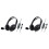 2X Wired USB Headset Computer Teaching Telephone Headset with Microphone Type-C for Zoom Skype Office Call Center 1