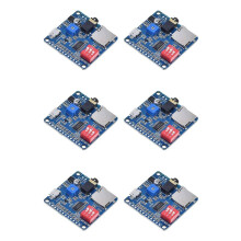 6X DY-SV5W Modulo di Riproduzione Vocale per Lettore Musicale MP3 Amplificatore per Riproduzione Vocale Scheda /TF da 5 W Trigger I/o Integrato UART