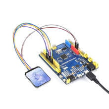 Waveshare Placa de Expansión LCD de 1,83 Pulgadas Pantalla de Esquina Redonda en Color IPS Interfaz SPI de 240x280 Placa de Expansión de Pantalla en