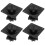 4Pc Tweeters Piezoelectric Tweeter Loudspeaker Ceramic Buzzer Treble Square Audio Speaker 1