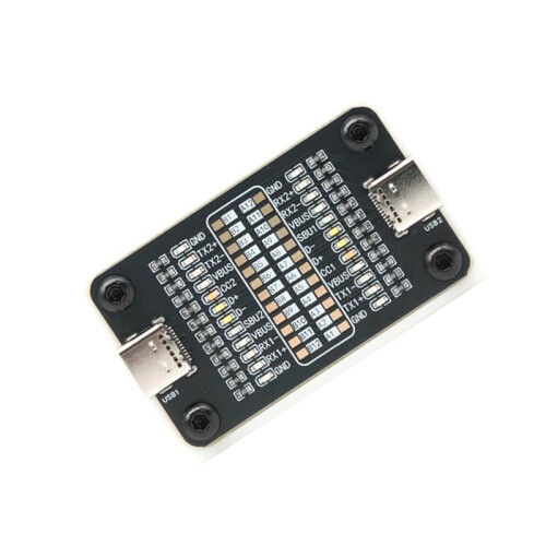 Dual-Ended Type-C Fast Charging Cable Test Board for IOS and Android Phones Testing USB 3.1