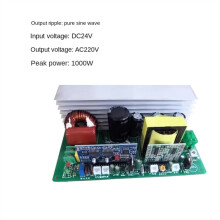 Onduleur à Onde Sinusoïdale Pure 1000 W 24 V à 220 V pour Véhicule Électrique à Batterie - Module Convertisseur CC-CA Embarqué