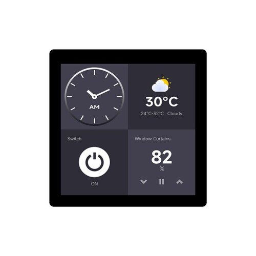 ESP32-S3 4-Inch Square Capacitance Touch Screen Development Board 480x480 Wifi  HMI/LVGL GUI Development Board