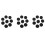 24 Pair 60mm Replacement Ear Foam Earphone Pad Covers for Headset Headphone Black 1