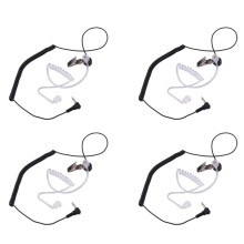 4 Pezzi Auricolare Tubo Acustico da 3,5 mm Solo Ascolto per Auricolare APX7000 APX7000 APX4000