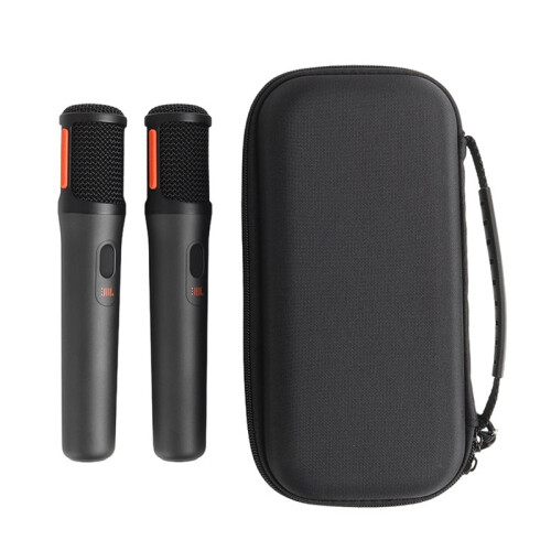 Wireless Microphone Carrying Case for  Dual Microphone System Portable Storage Bag for Handheld Mic 1