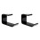2X Acrylic Headphone Bracket Wall Mounted Headset Holder Desk Display Stand Bracket Hanger Headphone 1