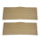 2X Speaker Grill Cloth Stereo Speaker Mesh Cloth 1.4M x 0.5M,Beige 1