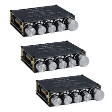 3X 5.0 2.1 KanałOwy Power Audio Stereo Subwoofer PłYta Wzmacniacza 50WX2 + 100W GłOśNik AMP XY-S100L