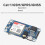 A7670E Cat-1 HAT Expansion Board för Raspberry Pi Multi Band Cat-1/GSM/GPRS/GNSS StöDer LTE Cat-1/2G-NäTverk 5