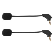 2X Ersatz Spiel Mikrofon für das HyperX Cloud II / Cloud Core Computer Spiel Headset