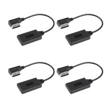 4X Wireless Module Music Adapter Auxiliary Receiver Aux Audio Cable for W212 Radio Media Interface