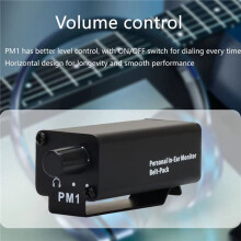 2X -Oortelefoonversterker XLR Professionele in-Ear Stereo Persoonlijke Oortelefoonversterker PM1 Draagbare HIFI-Hoofdtelefoonversterker