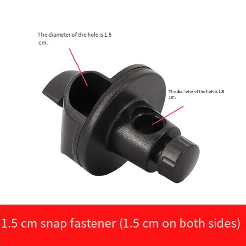 2st 1,5 cm Universele Microfoon Dwarsbalkklem, Microfoon Dwarsbalkbevestiging, Microfoonklem, Verstelbare Microfoonarmklem 2